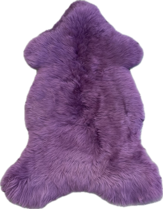 Schaffell aus Holland violett