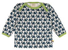 Shirt Langarm Aqua