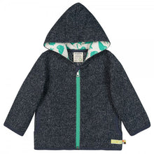 Jacke Melange Strickjacke