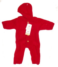 Engel Baby Wolle-Overall mit Kapuze u. Holzknöpfen