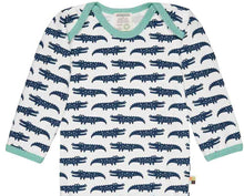 Shirt Langarm Aqua