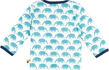 Shirt Langarm Aqua